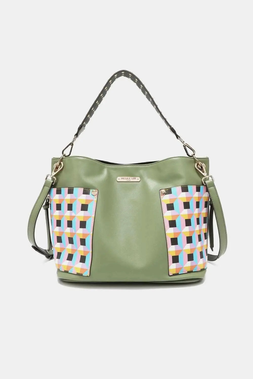 Nicole Lee vegan leather handbag set - Love Salve
